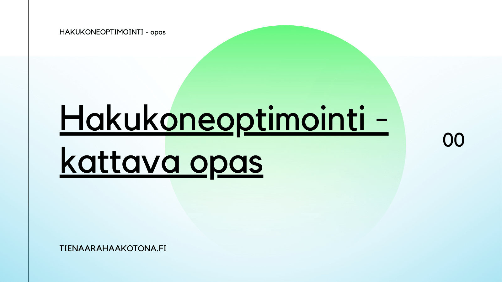 Hakukoneoptimointi - opas
